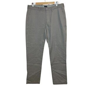 J. Crew The Sutton Mens Gray Casual Chino Pants Trousers Size 32x32